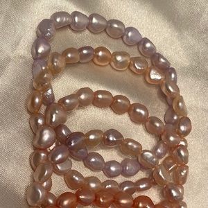 Freshwater pearl bracelets